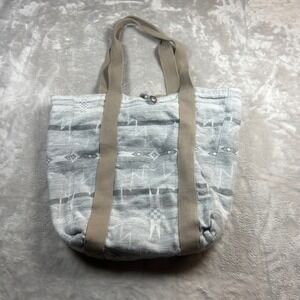 Faherty Tote Bag Grey Southwestern Jacquard HAC0075-SMS